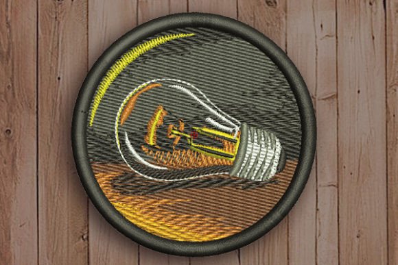 Bulb: A Versatile Holiday Embroidery Design