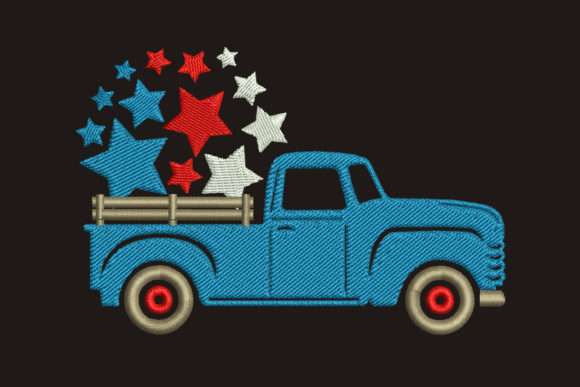 Patriotic Truck Embroidery Review