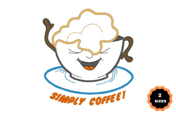 Simply Coffee: A Seasonal Embroidery Gem